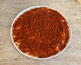Fekete-erdei sonkás pizza gluténmentesen recept fázis 3 fotója
