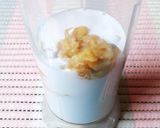 Hình bước làm 2 của món BÁNH BÒ hấp vị sầu riêng