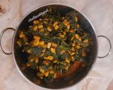 पालक मुग डाळ भाजी (palak moong daal bhaji recipe in marathi) रेसिपी स्टेप 6 फोटो