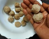 A picture of step 3 of Soya Chunk 65.