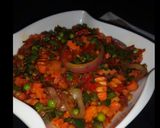 A picture of step 8 of Veggies sauce.