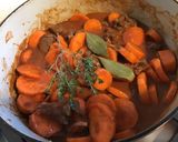 A picture of step 14 of Venison Stew with Carrots (Marinated in Wine, Armagnac, and Herbs).