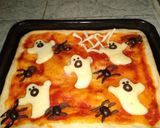 Foto del paso 3 de la receta: Pizza tenebrosa 🕷️👻