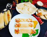 স্বর্ণচরী পাটিসাপটা পিঠে(swarnachari patisahapta recipe in Bengali) রেসিপির ধাপ 8 ছবি