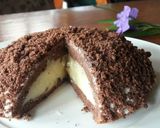 Foto langkah ke 26 dari resep Dome Chocolate Cake with Milk Cream.
