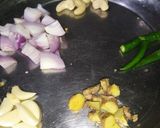 A picture of step 5 of Paneer curry.