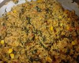કોર્ન પાલક પુલાવ(Corn Spinach Pulao Recipe In Gujarati) રેસીપી સ્ટેપ5ફોટો