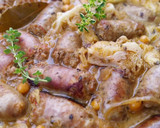 Foto del paso 8 de la receta: Cazuela de butifarras salteadas con col y garbanzos