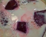 Foto langkah ke 1 dari resep Cemilan sehat Anak Pudding buah Bit susu Soft pudding.