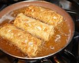 A picture of step 4 of Kanikama (Imitation Crab) Spring Rolls.