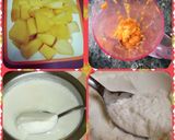 A picture of step 1 of Mango Lassi.