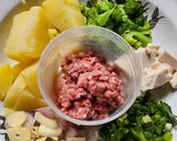 Foto langkah ke 3 dari resep Beef Tofu Brokoli, Mpasi Day-4. Untuk usia 6 bulan.