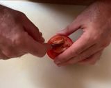 Foto del paso 3 de la receta: Sardina ahumada, encurtidos y tomate