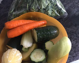 Foto del paso 1 de la receta: Jugos de verdura y frutitas