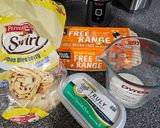 A picture of step 1 of Swirl Bread French Toast.