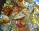 A picture of step 5 of Spicy chicken biryani.