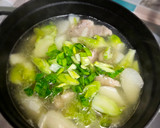 娃娃菜蘿蔔排骨湯的食譜步驟2照片