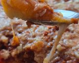 Foto del paso 6 de la receta: Polenta de harina de maíz orgánica con "boloñesa" de soja texturizada orgánica 🌽 🌱