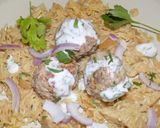 Foto del paso 10 de la receta: Albóndigas turcas sobre arroz con salsa de yogur