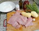 A picture of step 1 of Turkey and Potatoes with Ketchup.