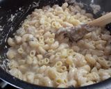 Foto del paso 4 de la receta: Pasta cremosa con champiñones y ajo