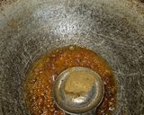 A picture of step 3 of Guvar batata.