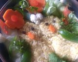 A picture of step 1 of Methkoot Rice Birdie.