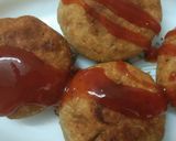A picture of step 5 of Wheat Flour Kachori with left over Mixed Dal Recipe.