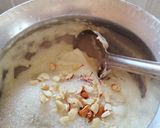 A picture of step 7 of Royal Shahi phirni.