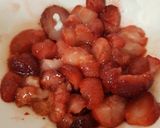 A picture of step 1 of My Strawberry no bake cereal bars. 😁.