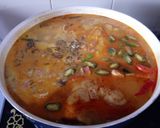Foto langkah ke 6 dari resep Gulai kepala dan fillet kakap merah kecombrang.