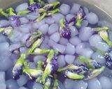 Foto langkah ke 4 dari resep Manisan kolang kaling Bunga Telang.