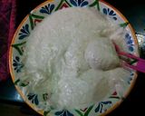 A picture of step 3 of Dahi Vada.