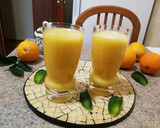 Foto del paso 5 de la receta: Batido de naranja con plátano