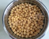 A picture of step 1 of Hummus.