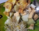 Foto langkah ke 6 dari resep Tahu Telur Lontong Bumbu Kacang.