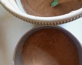Foto langkah ke 6 dari resep Brownies Batik Keju Lumer.