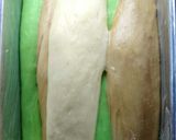 Foto langkah ke 4 dari resep Roti tawar mocha pandan.