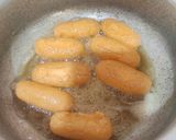 A picture of step 6 of Semolina chamcham.