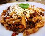 Foto del paso 13 de la receta: Macarrones con salsa con carne de ternera