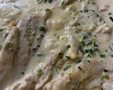 Foto del paso 5 de la receta: Filet al verdeo con papas
