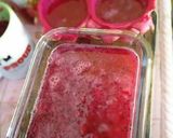 Foto langkah ke 3 dari resep Puding buah naga mix apel.