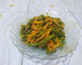 Foto langkah ke 6 dari resep Tumis sayur wortel dan kacang panjang.