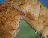Foto del paso 4 de la receta: Tortilla de papas roasty rellena sin huevo