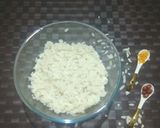 A picture of step 1 of Steamed Poha.