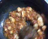 A picture of step 1 of Boneless chicken karahi.