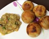 A picture of step 10 of Litti Chokha in Appam Pan.