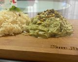 A picture of step 4 of Chicken Breast in Pistachio Cream.