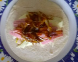 Foto del paso 5 de la receta: Tortillas fritas con verduras y pollo