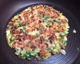 Japanese Spring Onion Okonomiyaki Pancake recipe step 4 photo